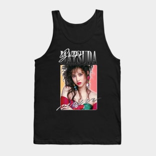 Seiko Matsuda - - Retro 80s Fan Design Tank Top